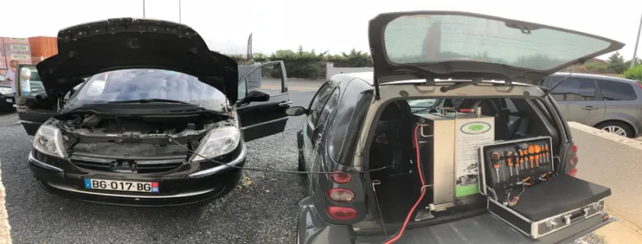 Décalaminage à l'hydrogène à Perpignan